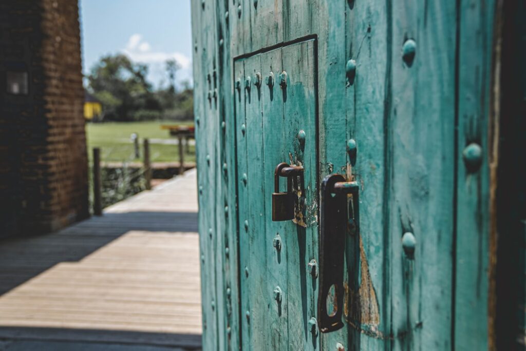 Photo Door lock